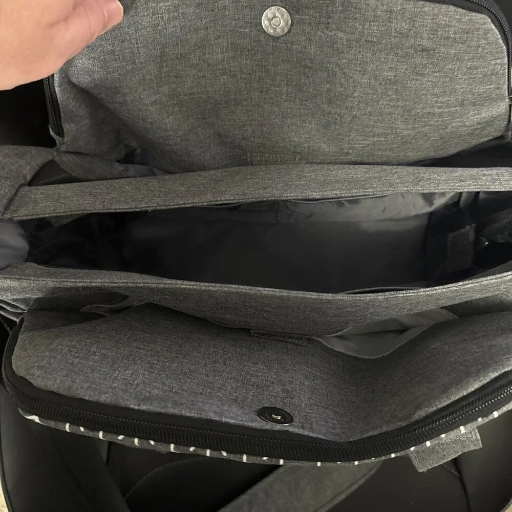 Lekebaby Baby Nappy Changing Bag Satchel Messenger Large Capacity, Arrow GR48